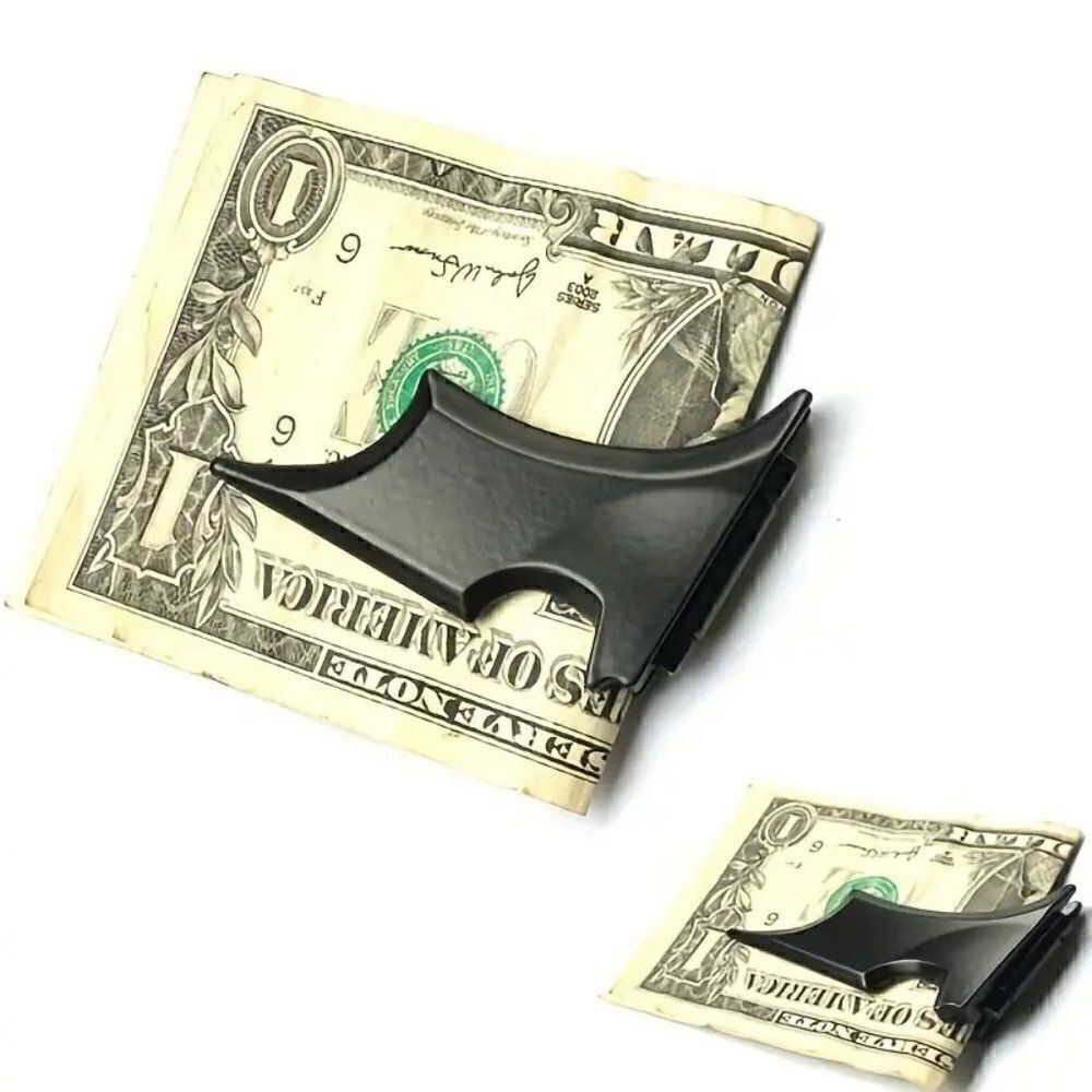 Personalized Men's Money Clip Batman Baterang Personalized Money Clip - Picture 8 of 8